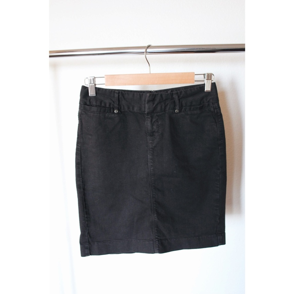 Black Gap Jean Pencil Skirt